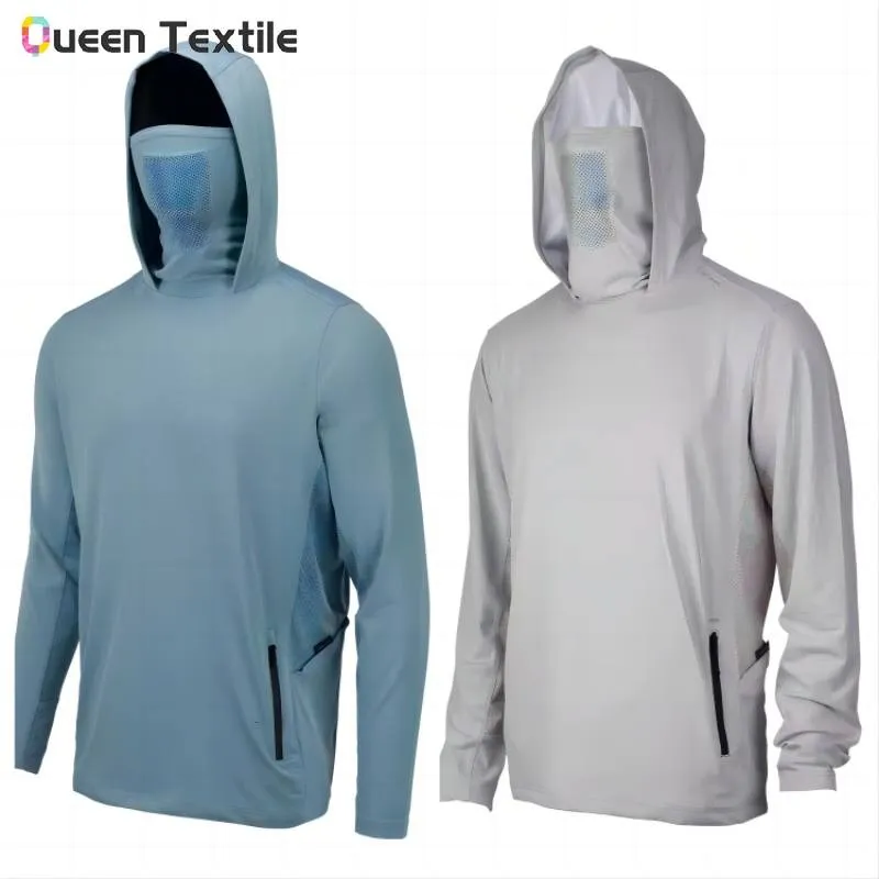 Fabbrica di camicie da pesca con tessuto traspirante